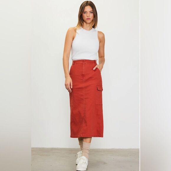 Skies are Blue Jean Skirt NWT - Picture 10 of 12